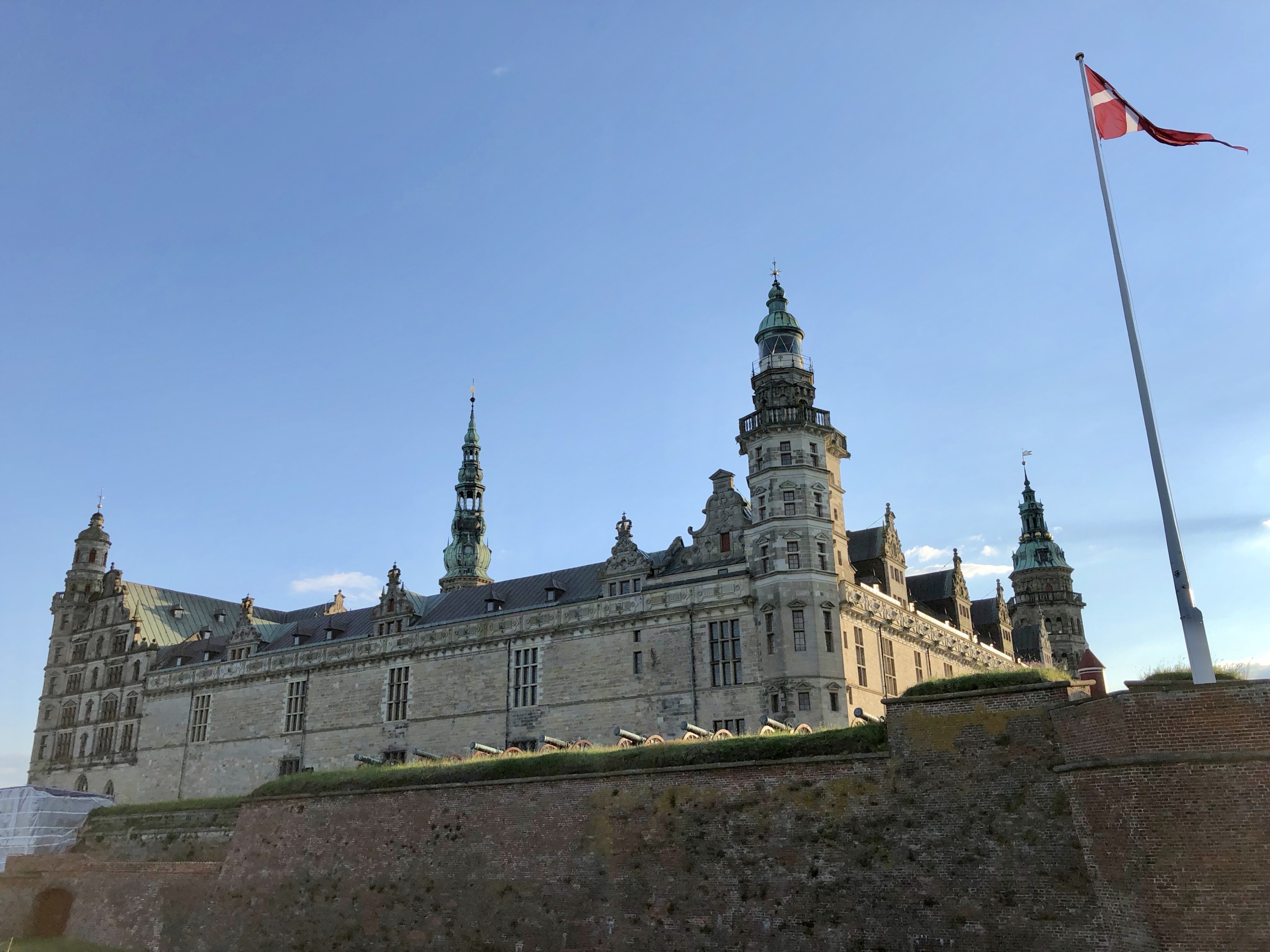 Elsinore Castle in Denmark